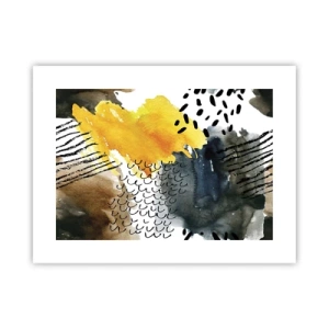 Poster - Ein Treffen der Elemente der Natur - 40x30 cm