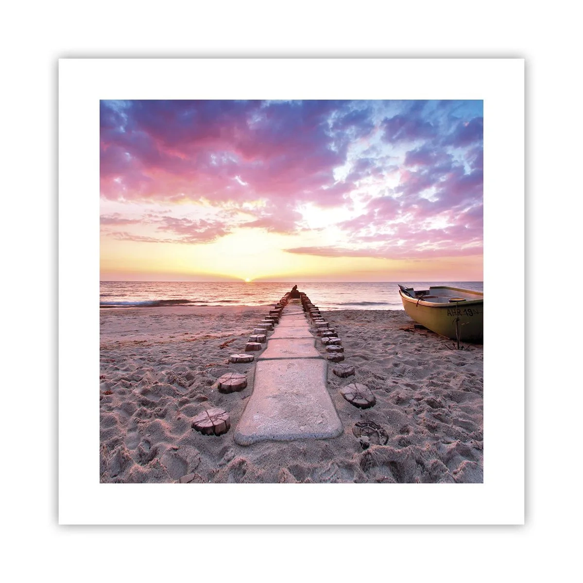 Poster - Ein Moment tiefer Erfahrung - 40x40 cm