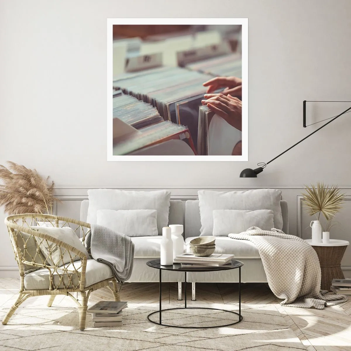 Poster - Auf der Suche nach Emotionen - 30x30 cm
