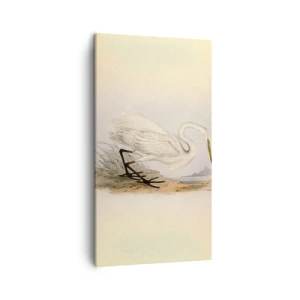 Bild auf Leinwand - Leinwandbild - Dame auf den Binsen - 45x80 cm