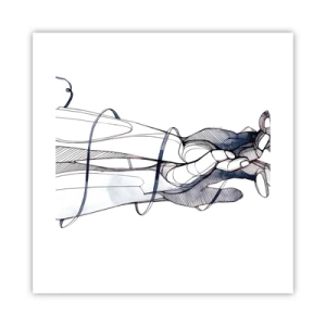 Poster - Touch-Studie - 40x40 cm