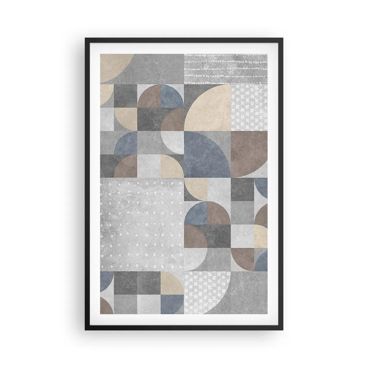 Poster in einem schwarzem Rahmen - Keramische Fantasie - 61x91 cm