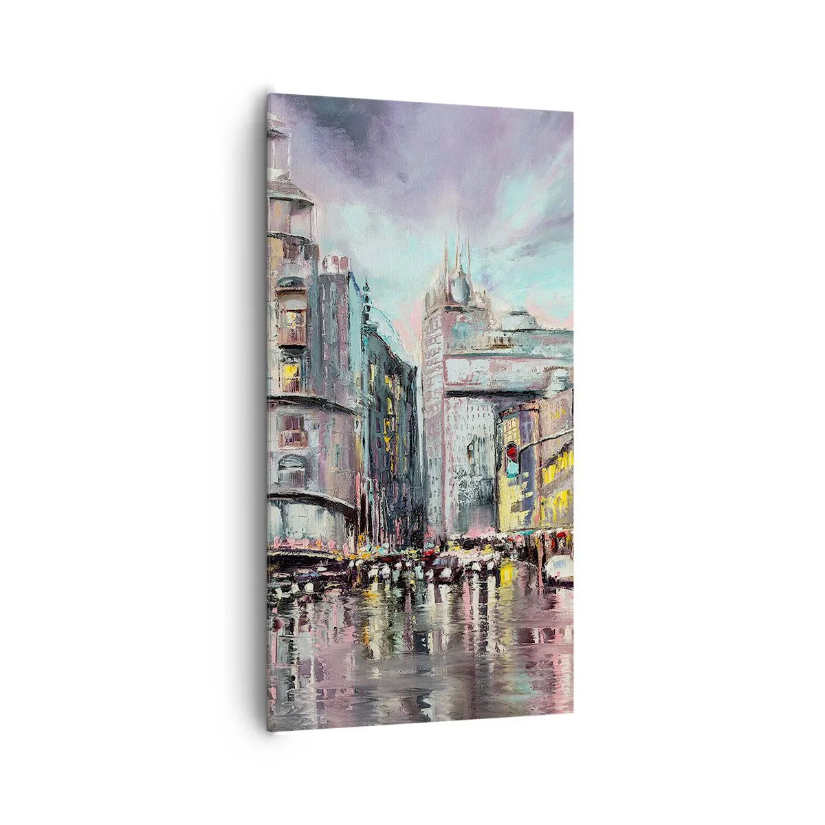 Bild auf Leinwand - Leinwandbild - Es wird ein gelungener Abend - 65x120 cm