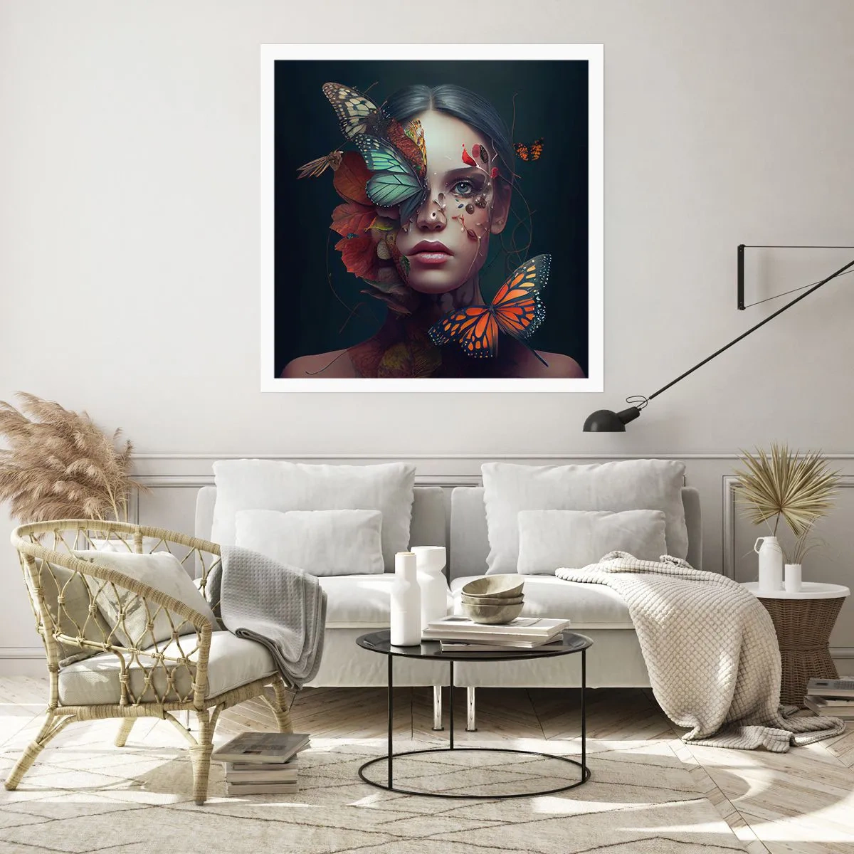 Poster - Wunderbare Metamorphose - 60x60 cm