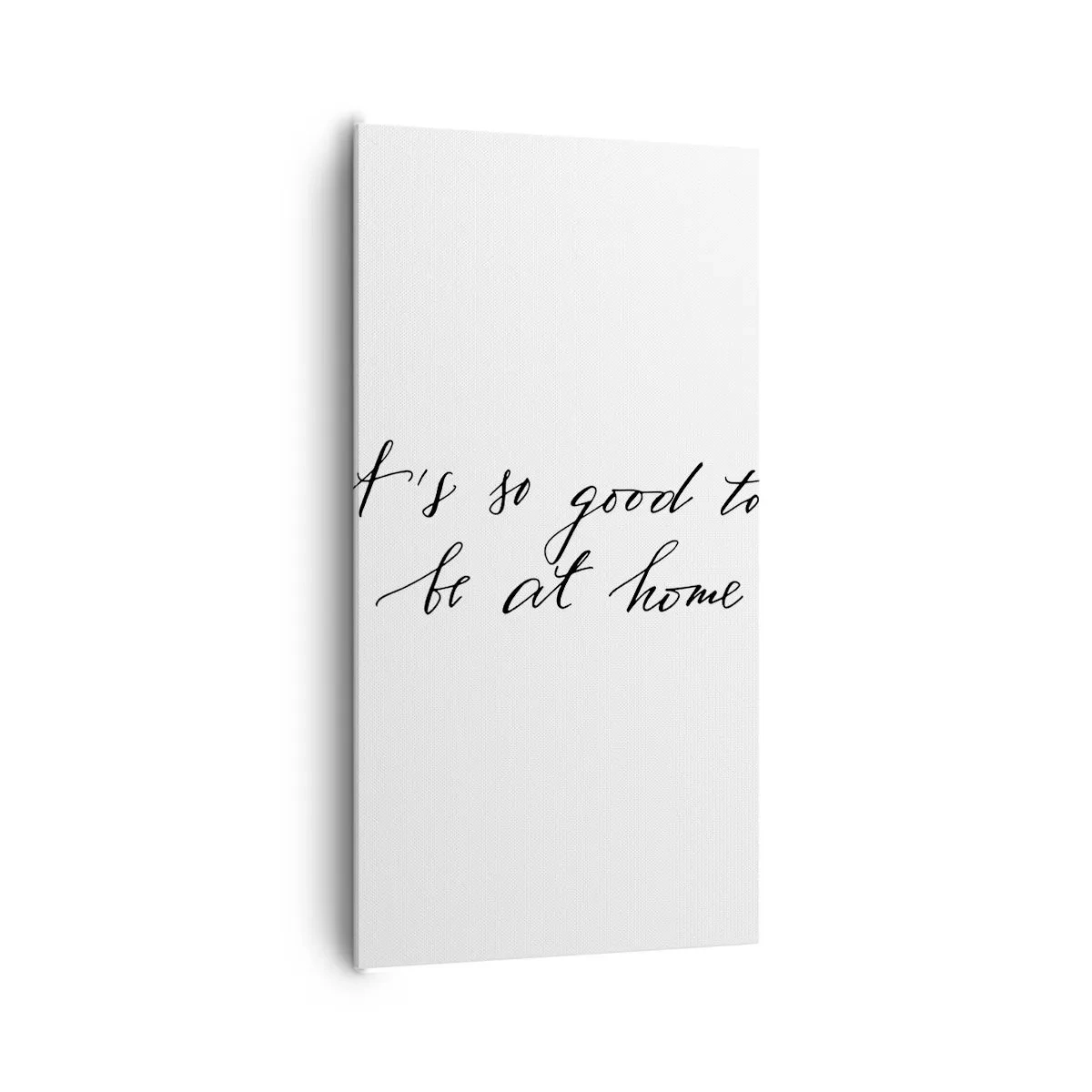 Bild auf Leinwand - Leinwandbild - Die ganze Wahrheit - 65x120 cm