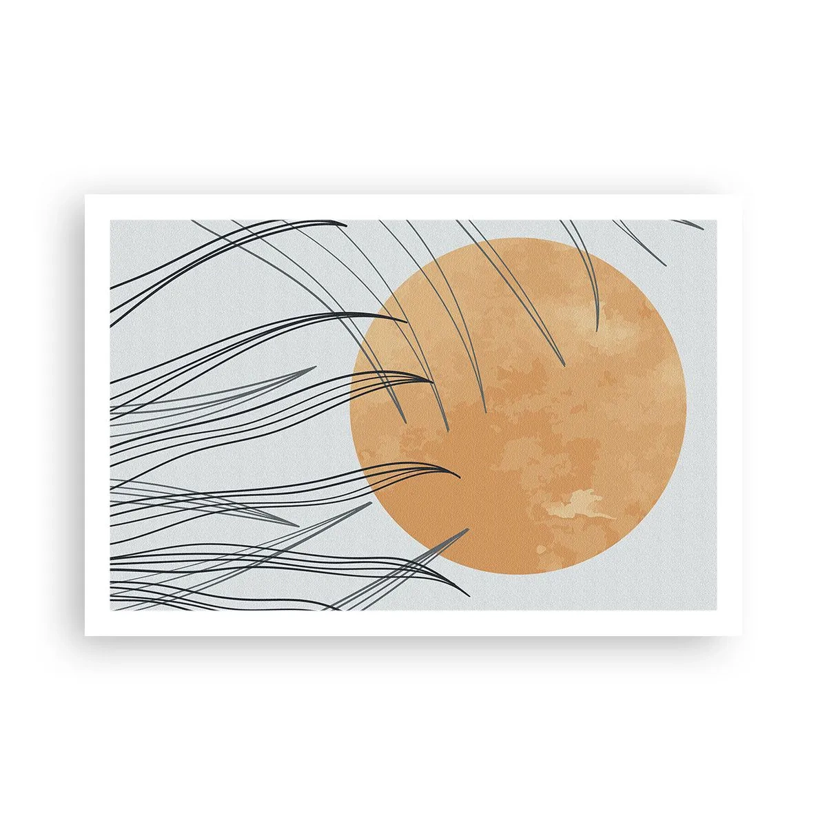 Poster - Immer der Sonne entgegen - 91x61 cm