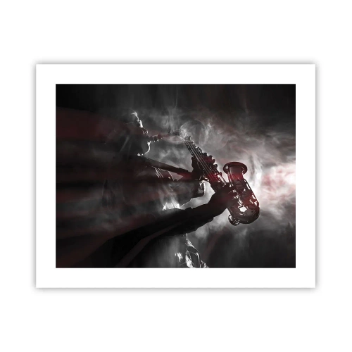 Poster - In den Dämpfen des Jazz - 50x40 cm