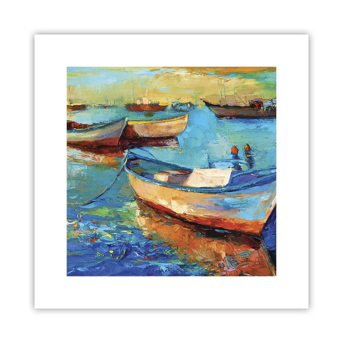 Poster - In der südlichen Bucht - 30x30 cm