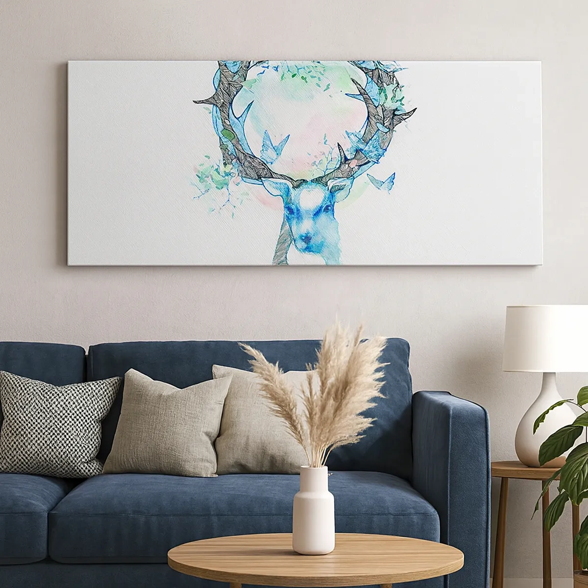 Bild auf Leinwand - Leinwandbild - Die Kraft und Feinheit der Natur - 30x30 cm