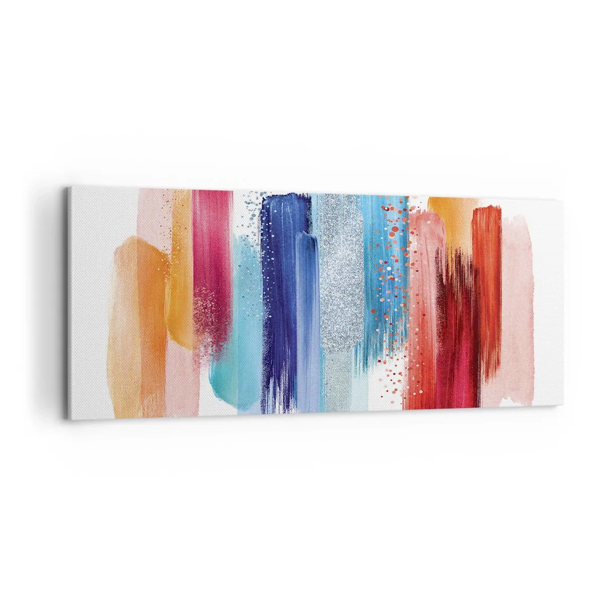 Bild auf Leinwand - Leinwandbild - Auf und ab - 100x40 cm