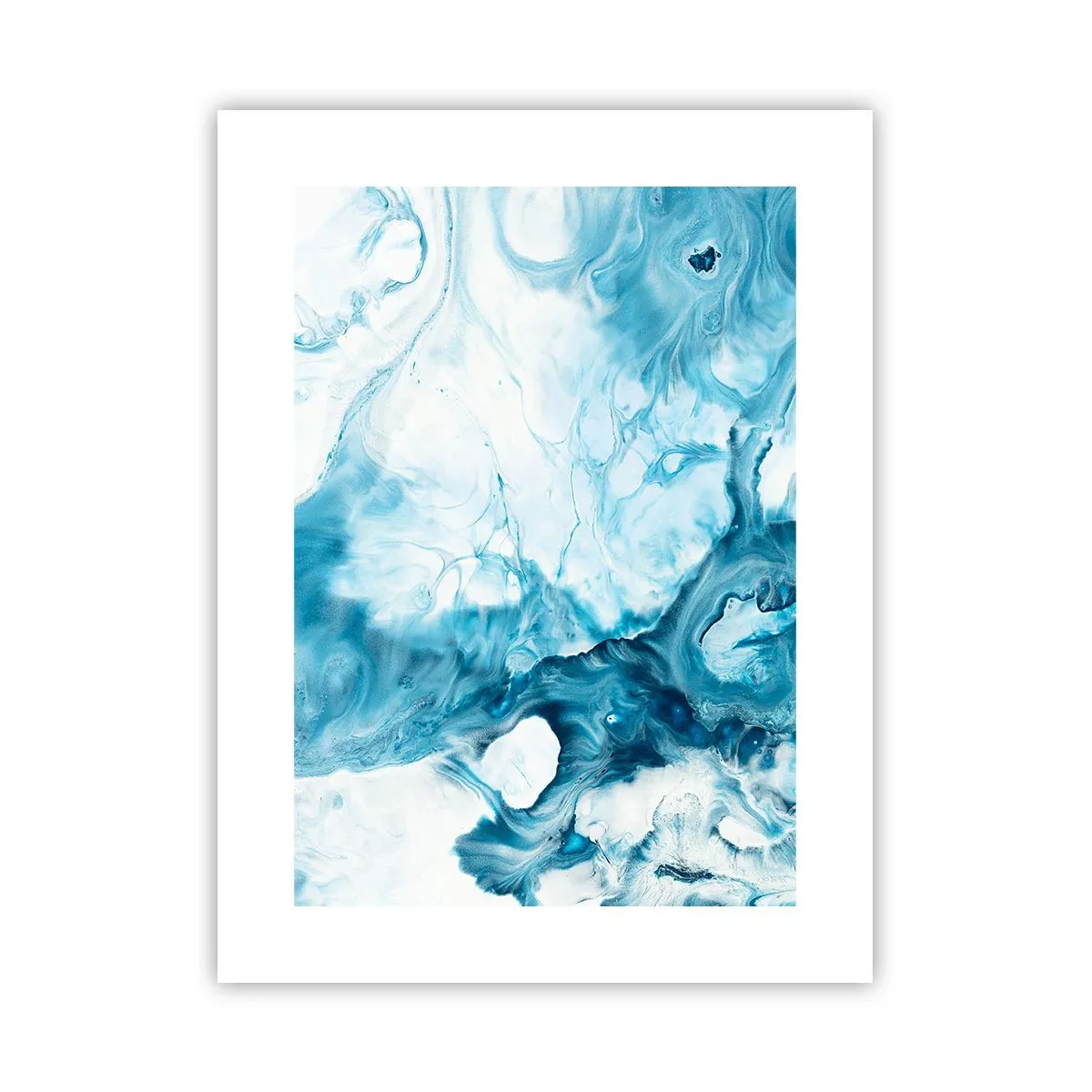 Poster - Blaues Konzert - 30x40 cm