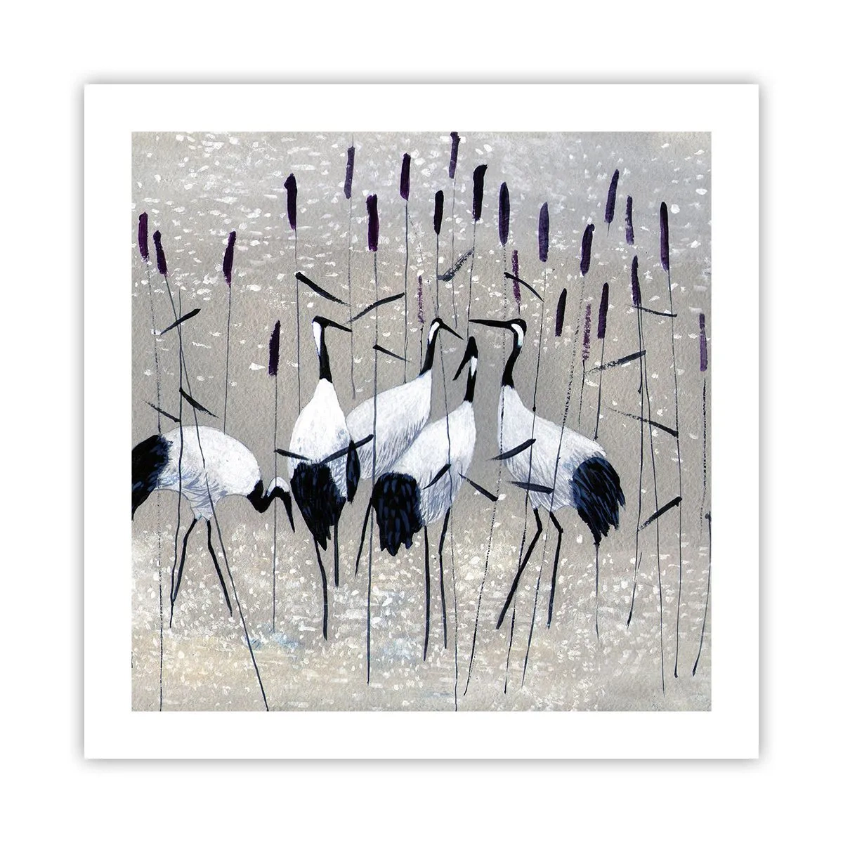 Poster - Unter ihren eigenen - 50x50 cm