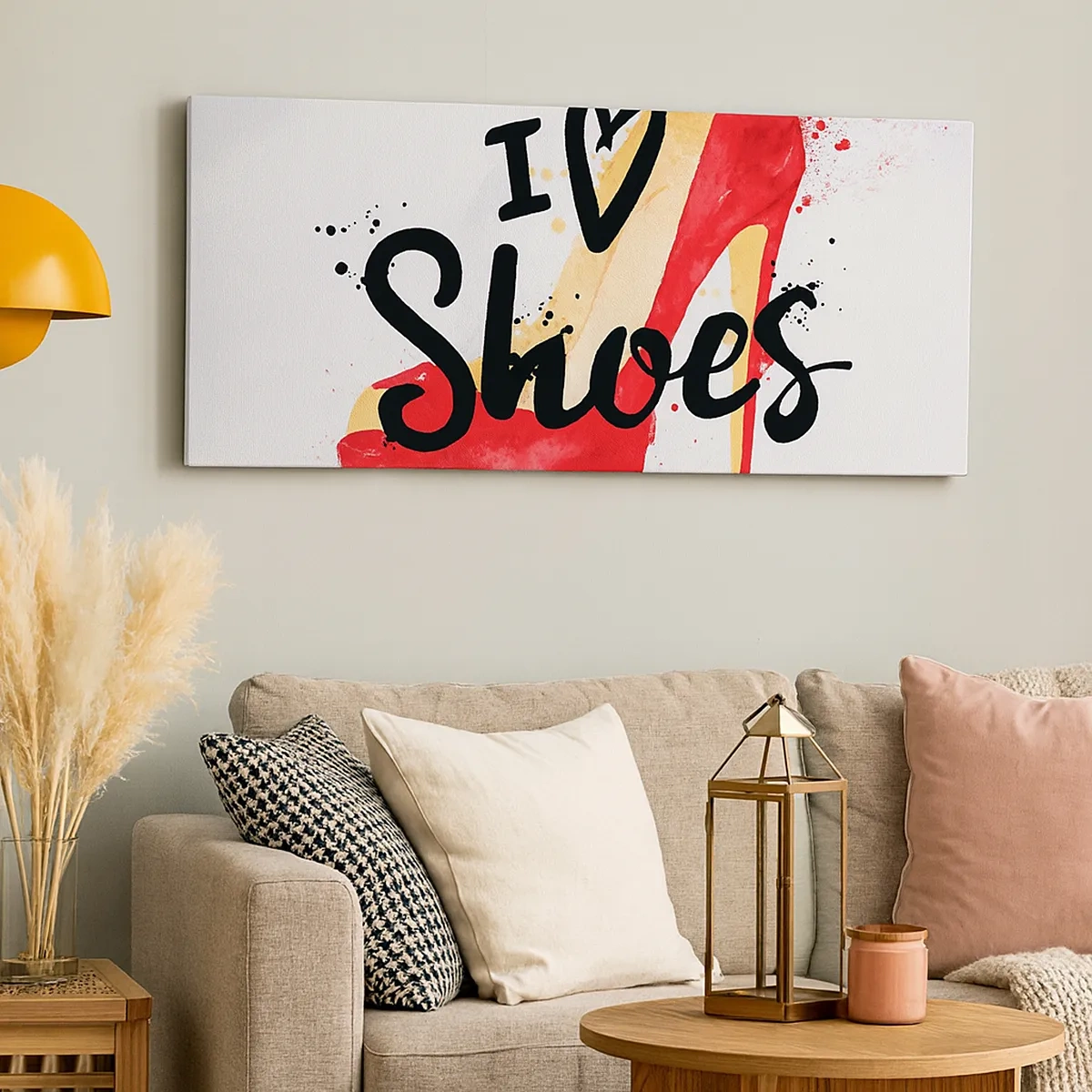 Bild auf Leinwand - Leinwandbild - Liebe hat viele Namen - 30x30 cm