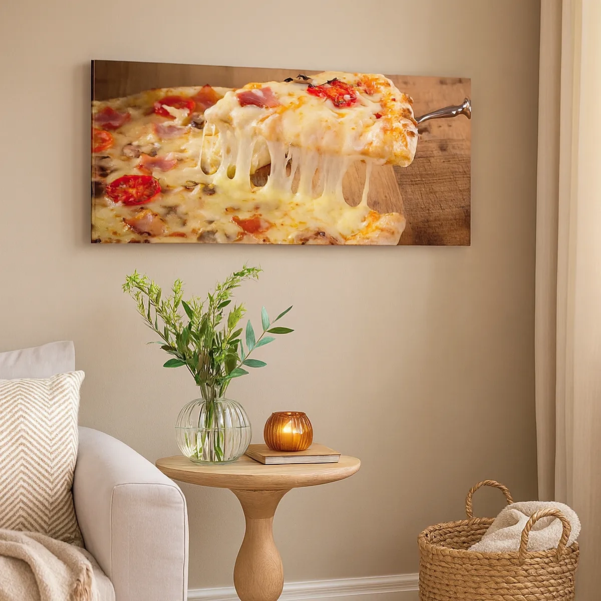 Bild auf Leinwand - Leinwandbild - Ein Meisterwerk der italienischen Kunst - 30x30 cm