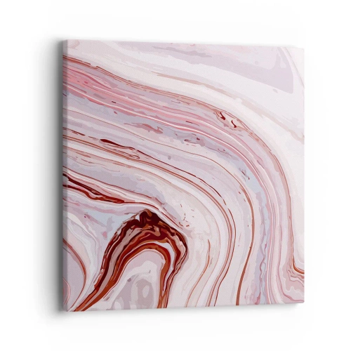 Bild auf Leinwand - Leinwandbild - Geradeaus, dann rechts runter - 40x40 cm