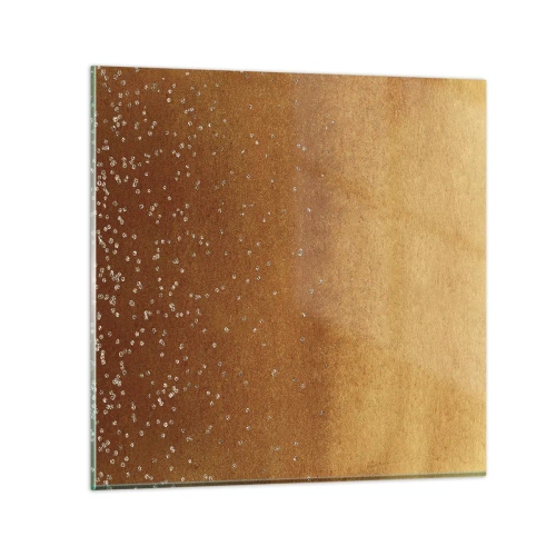 Glasbild - Bild auf glas - Die Geburt des Lichts - 30x30 cm