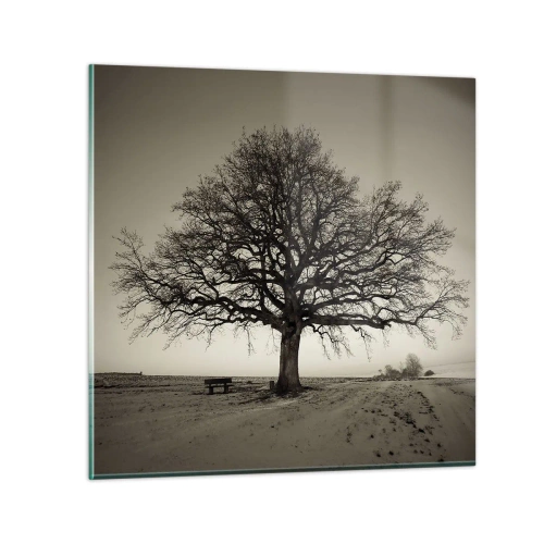 Glasbild - Bild auf glas - Von hier zu Ewigkeit - 70x70 cm