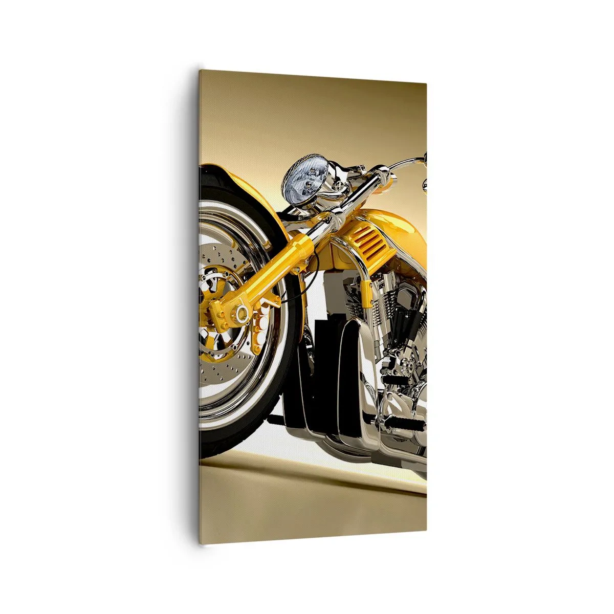 Bild auf Leinwand - Leinwandbild - Ein Traum von Kraft und Geschwindigkeit - 65x120 cm