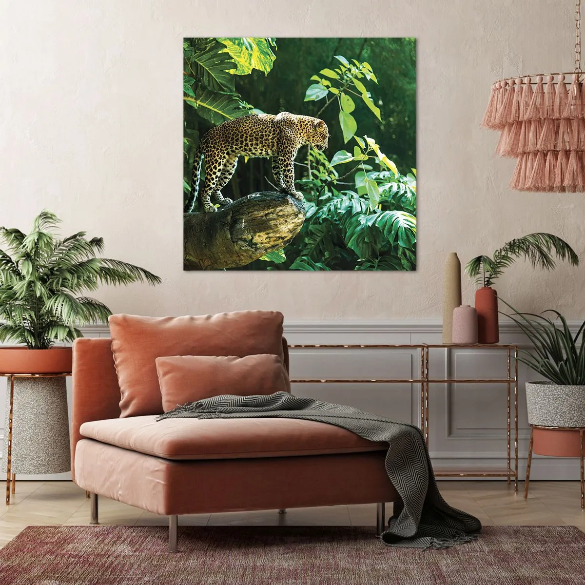 Bild auf Leinwand - Leinwandbild - Auf die Jagd? - 70x70 cm