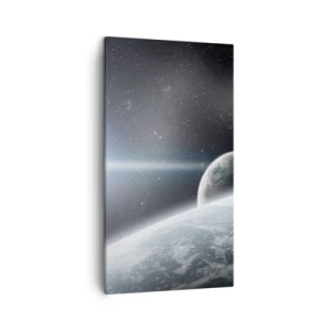 Bild auf Leinwand - Leinwandbild - Kosmische Musik der Sphären - 45x80 cm