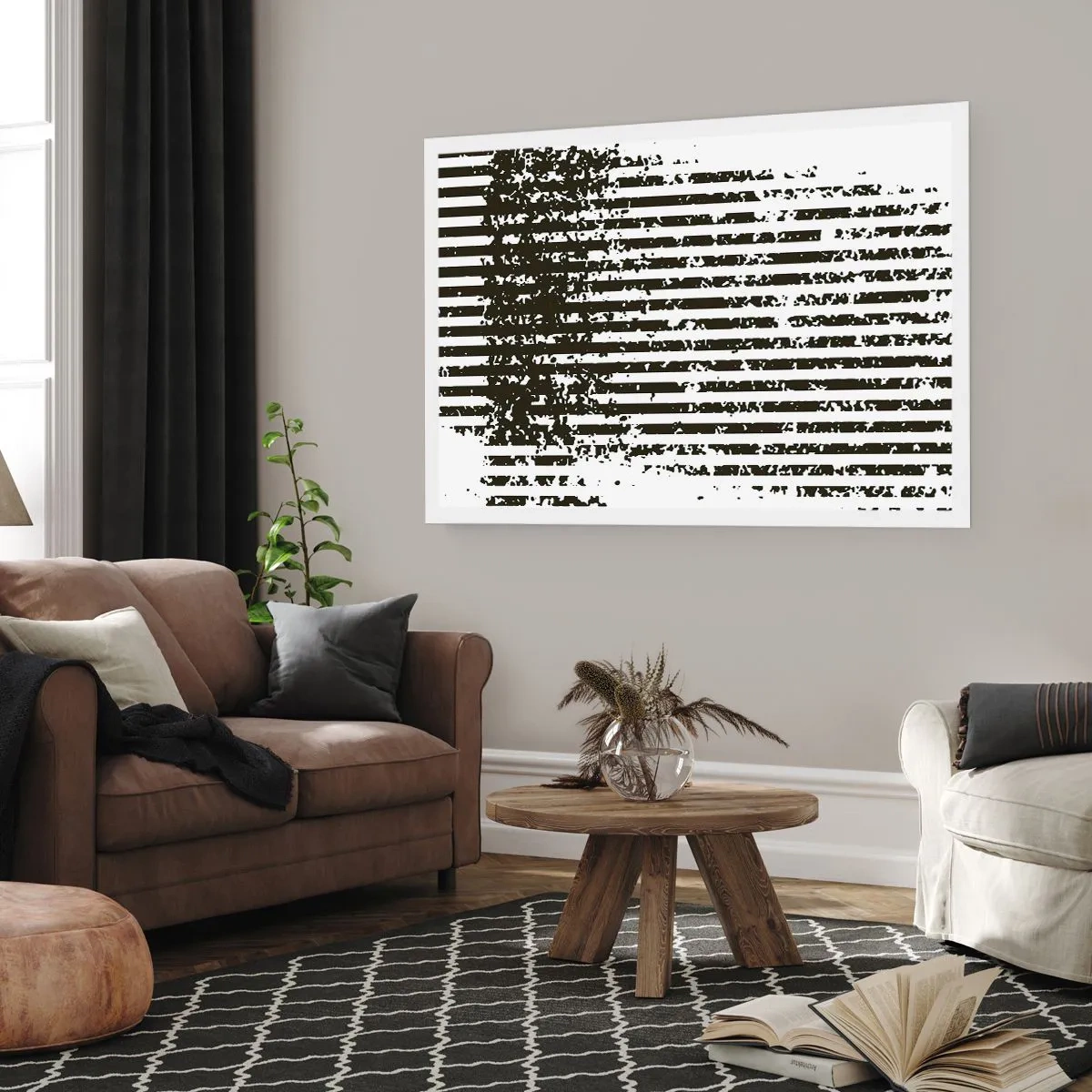 Poster - Rhythmus und Rauschen - 50x40 cm