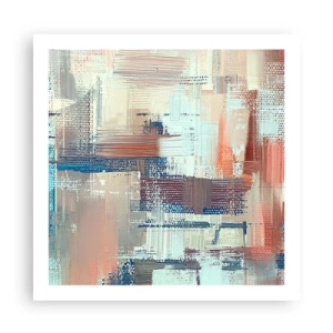 Poster - Zum Licht kommen - 60x60 cm