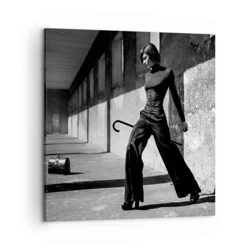 Bild auf Leinwand - Leinwandbild - Urbane Eleganz - 50x50 cm