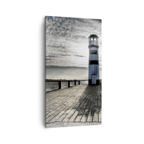 Bild auf Leinwand - Leinwandbild - Matrosen, ich warte auf euch - 45x80 cm