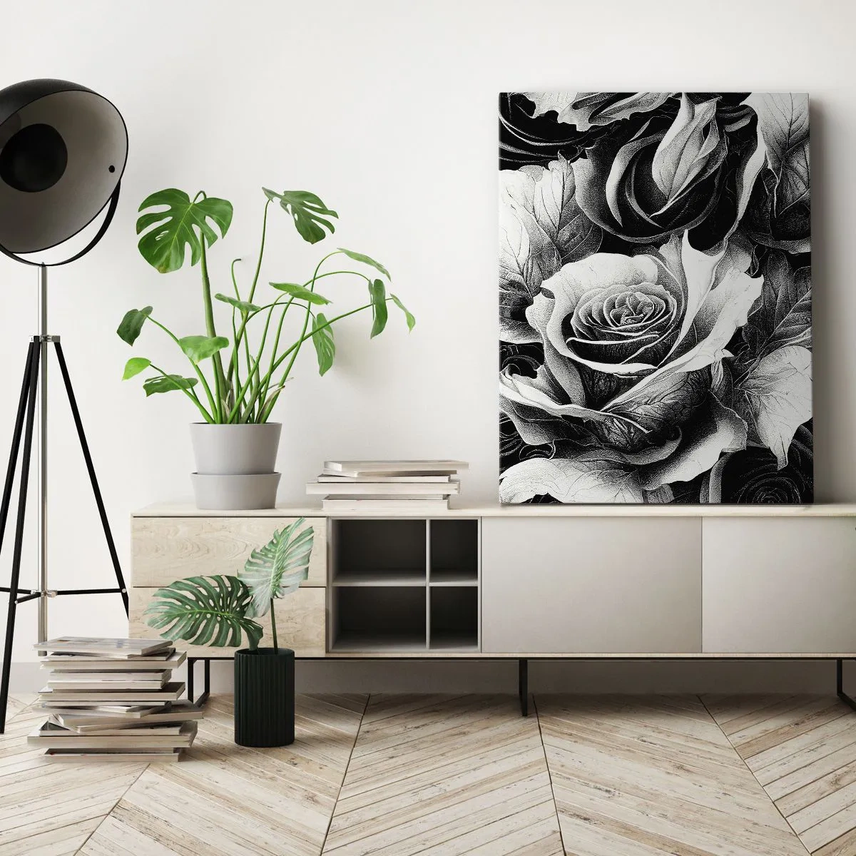 Bild auf Leinwand - Leinwandbild - Immer Königin - 45x80 cm