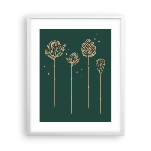 Poster in einem weißen Rahmen - Familie ZIÓŁkowski - 40x50 cm