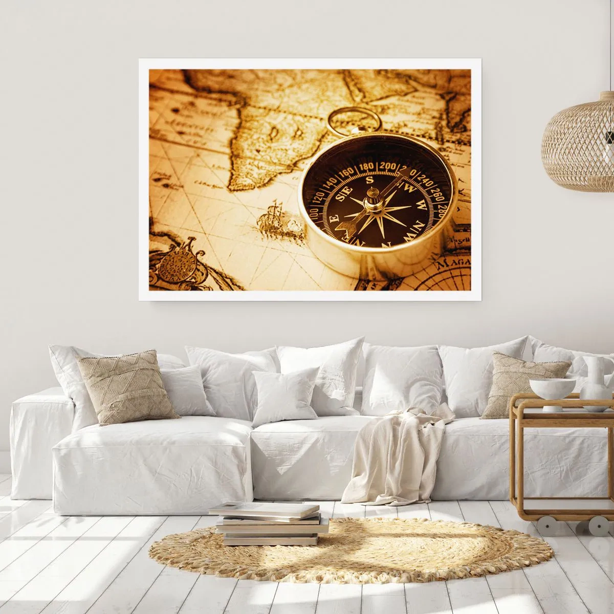 Poster - Ost oder West? - 91x61 cm