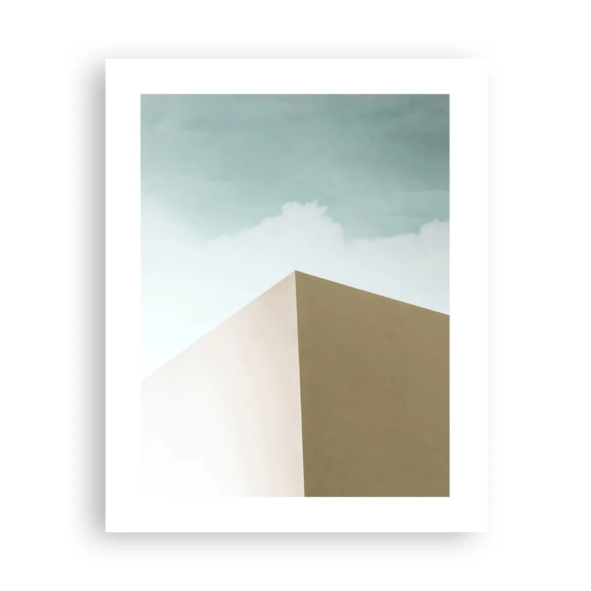 Poster - Geometrie des sonnigen Sommers - 40x50 cm