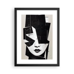 Poster in einem schwarzem Rahmen - Tief verborgen - 30x40 cm