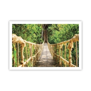 Poster - Im Grünen ausgesetzt - 91x61 cm