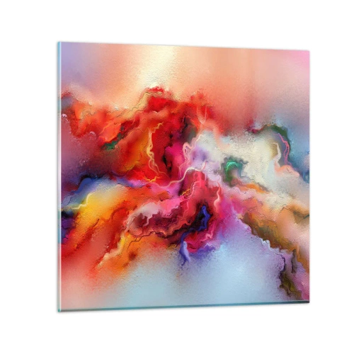 Glasbild - Bild auf glas - Wie man Träume fängt - rauchen - 60x60 cm