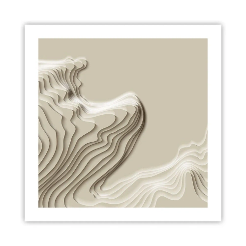 Poster - Topographie der Kunst - 50x50 cm