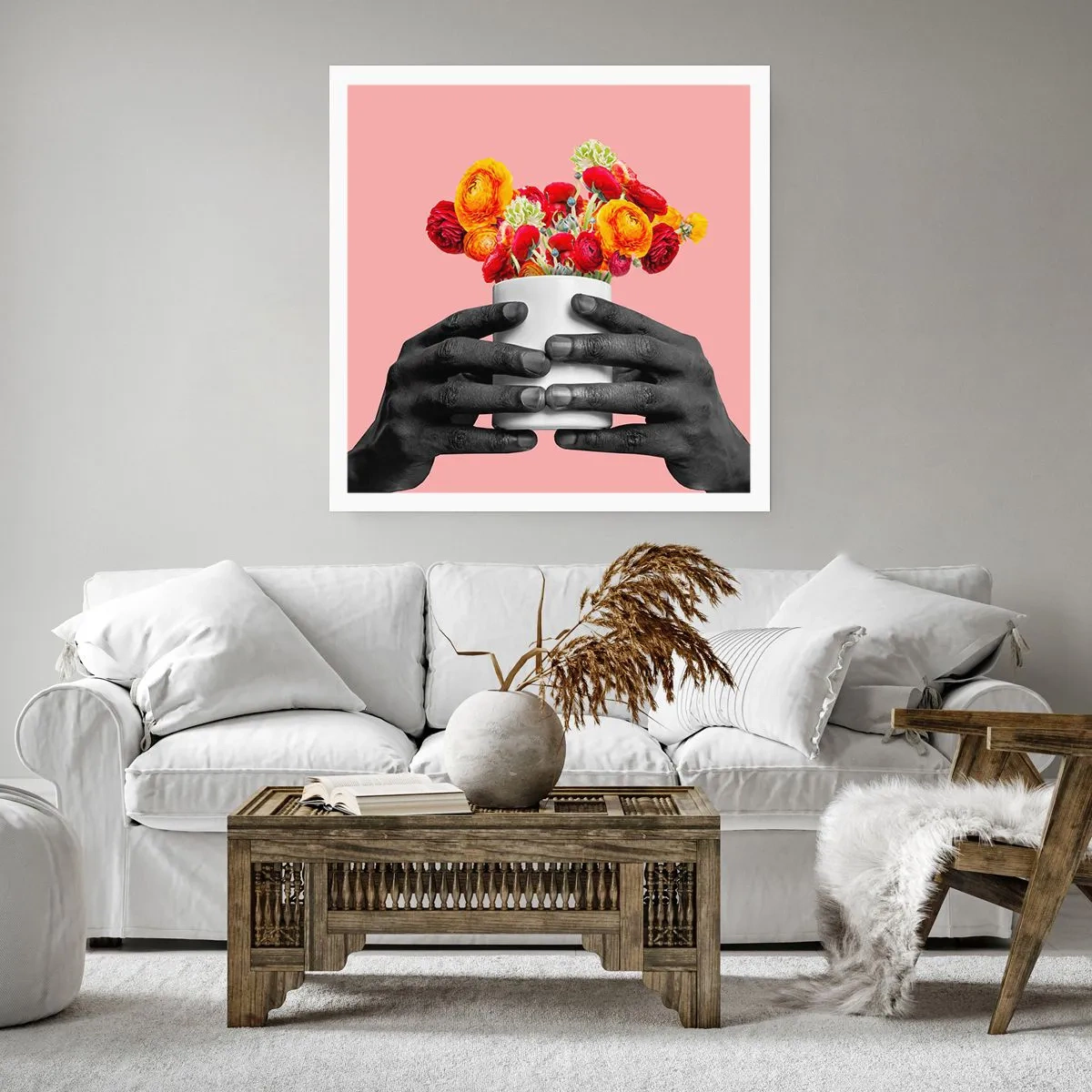 Poster - Die Apotheose des Lebens - 30x30 cm