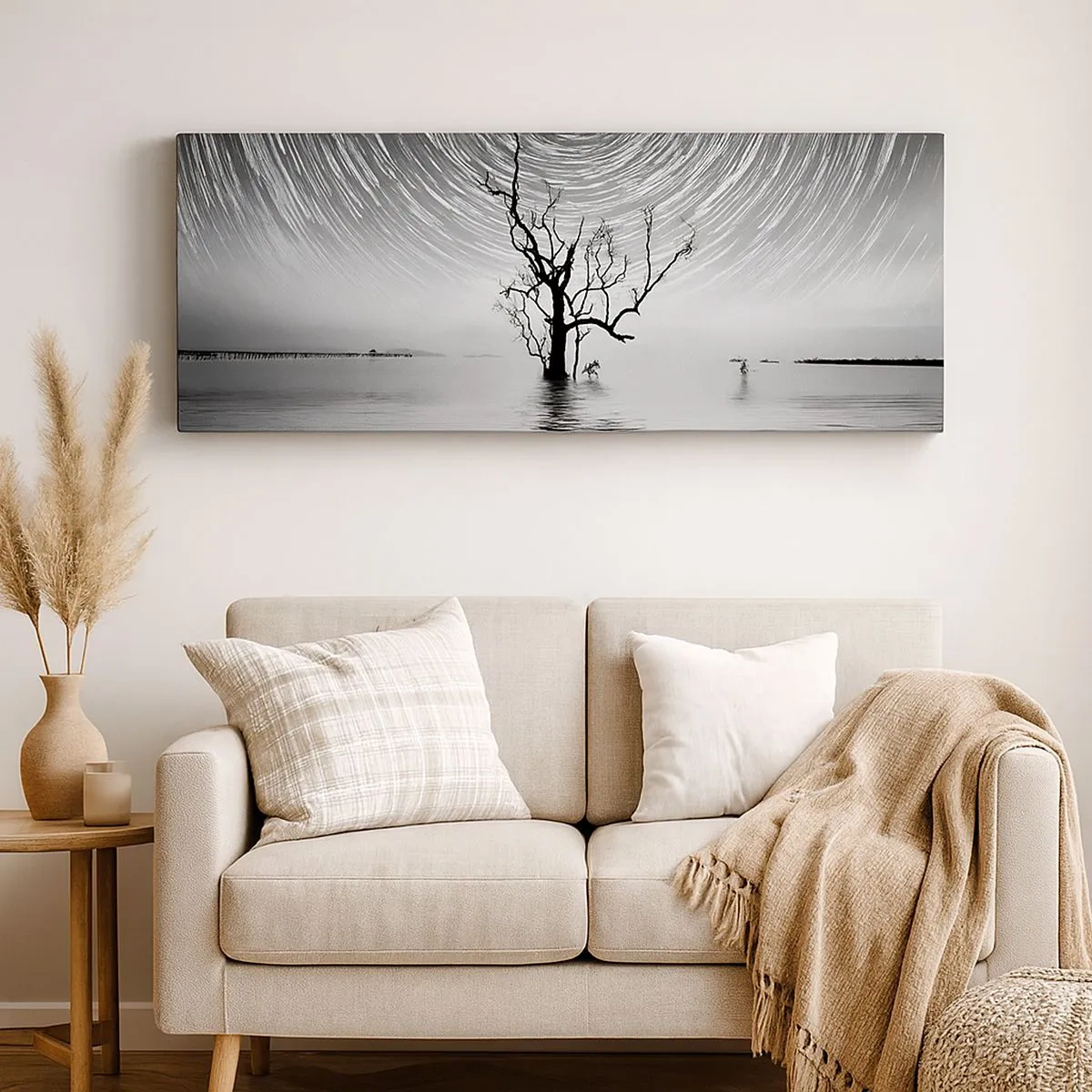 Bild auf Leinwand - Leinwandbild - Eine Sinfonie der Natur - 100x40 cm