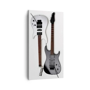 Bild auf Leinwand - Leinwandbild - Harmonie der Formen - 45x80 cm