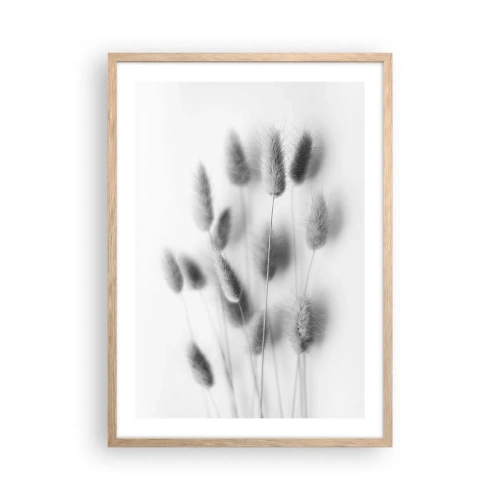 Poster in einem Rahmen aus heller Eiche - Eure flauschige Grashoheit - 50x70 cm