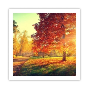 Poster - Unhöflich ist schön - 60x60 cm