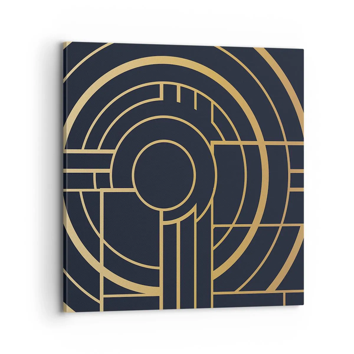 Bild auf Leinwand - Leinwandbild - Wendungen der Dinge - 70x70 cm