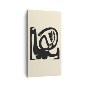 Bild auf Leinwand - Leinwandbild - Fast wie Picasso - 45x80 cm