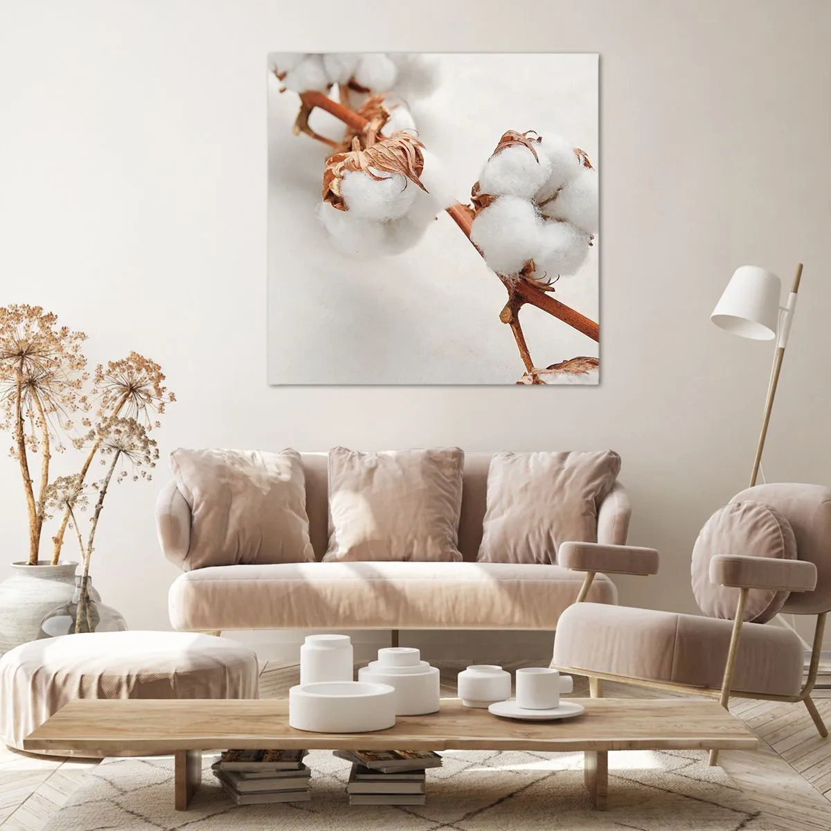 Bild auf Leinwand - Leinwandbild - Nur umarmen - 60x60 cm