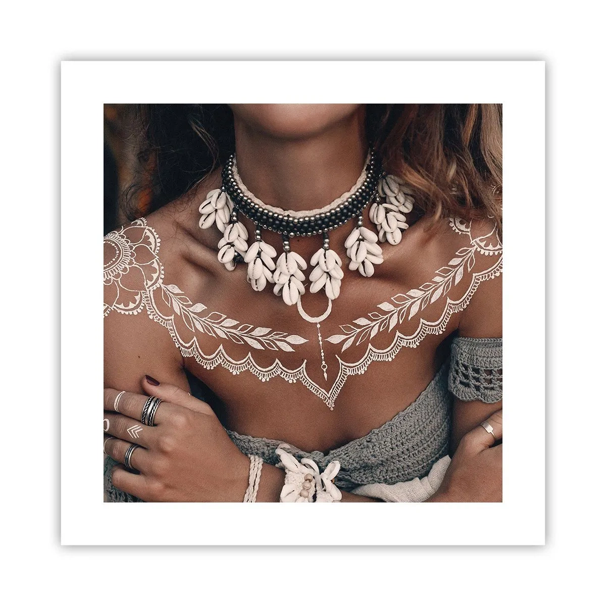 Poster - Talismane, Rituale der Weiblichkeit - 40x40 cm