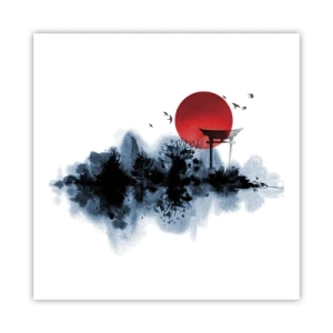 Poster - Japanische Sicht - 60x60 cm