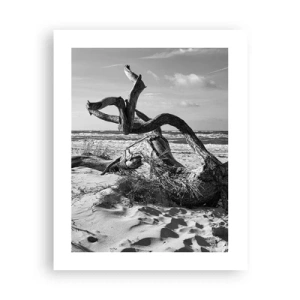 Poster - Meeresskulptur - 40x50 cm
