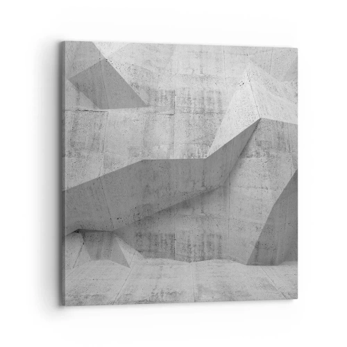 Bild auf Leinwand - Leinwandbild - Eine echte Herausforderung - 70x70 cm