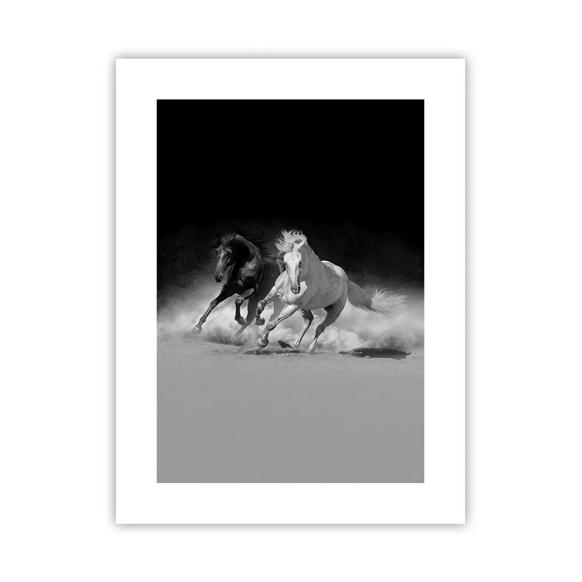 Poster - Galopp der Freiheit - 30x40 cm