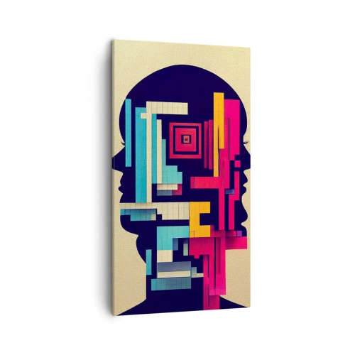 Bild auf Leinwand - Leinwandbild - Neue Anleihen - 45x80 cm